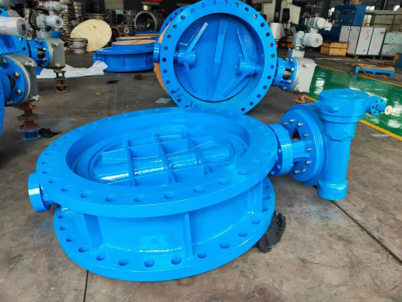 Eccentric soft sealing butterfly valve