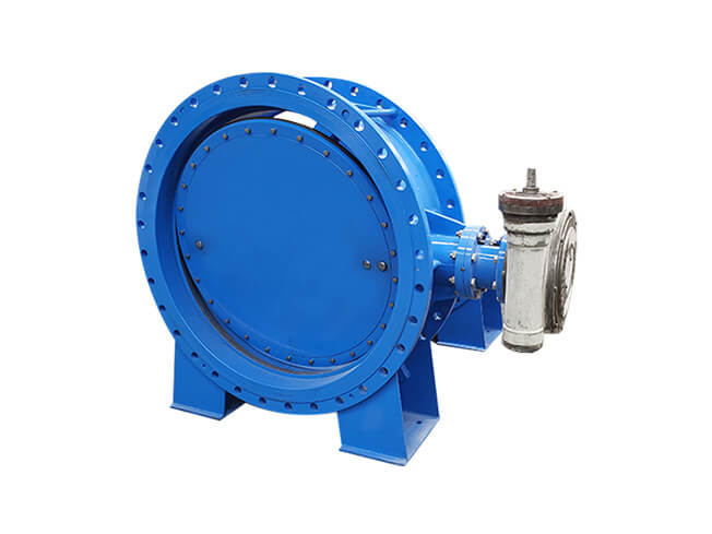 Eccentric soft sealing butterfly valve