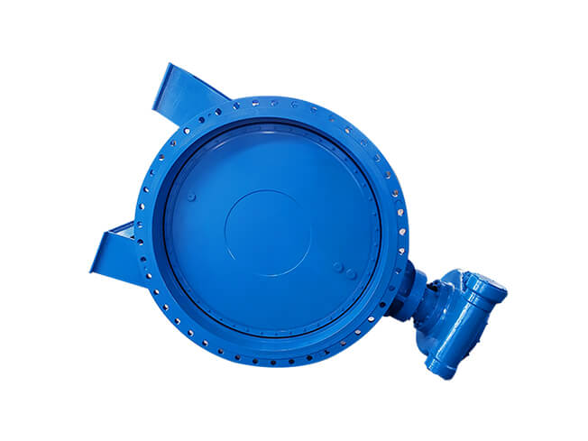 Eccentric soft sealing butterfly valve