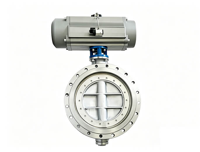 Triple-Eccentric Stainless Steel Butterfly Valve