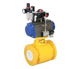 Ceramic-Lined Ball Valve