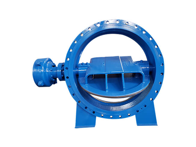 Eccentric soft sealing butterfly valve