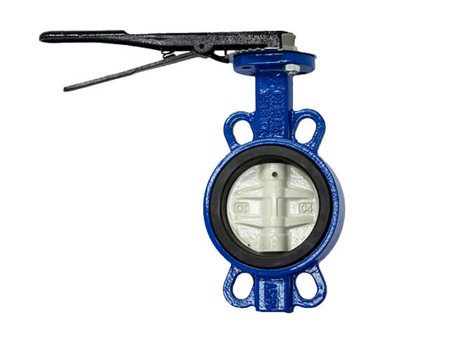 Wafer butterfly valve