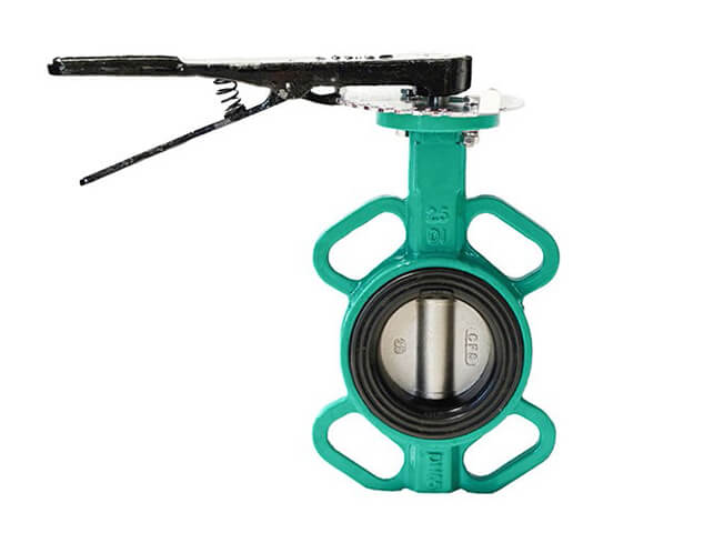 Wafer butterfly valve