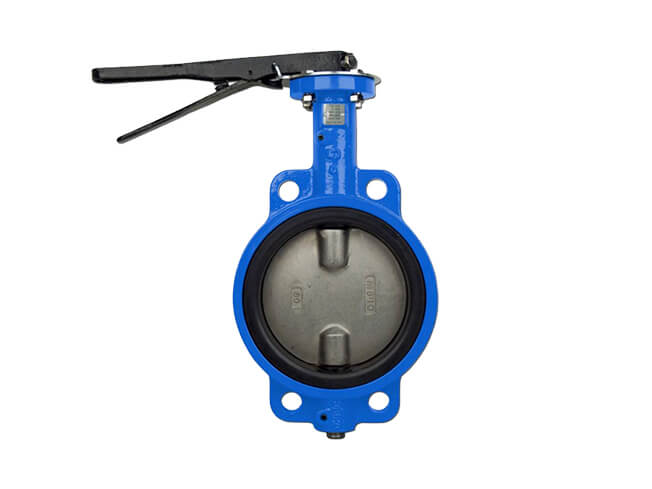 Wafer butterfly valve