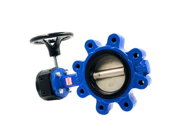 Lug butterfly valve