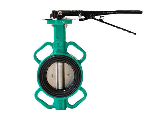 Wafer butterfly valve