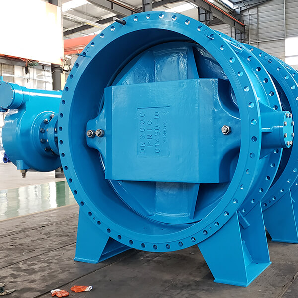 Double eccentric butterfly valve