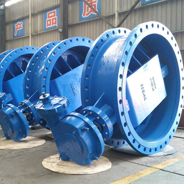 Double eccentric butterfly valve