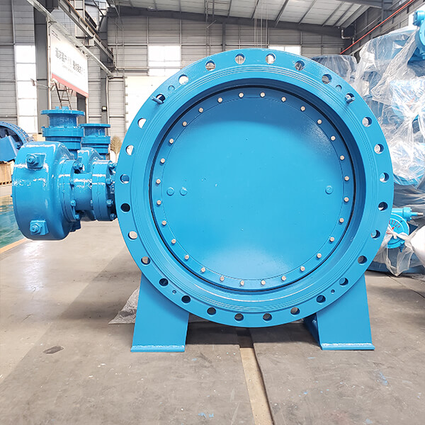 Double eccentric butterfly valve