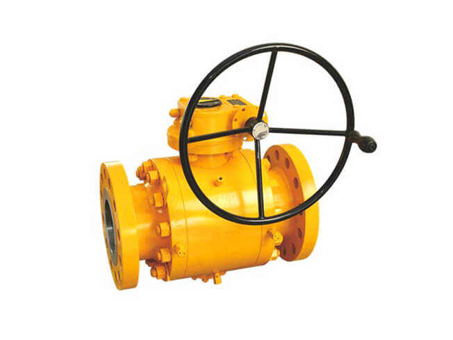 Natural gas ball valve