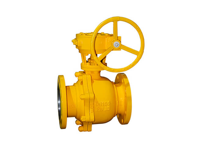 Natural gas ball valve