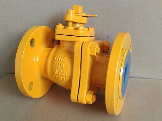 Natural gas ball valve