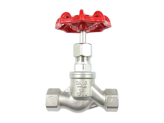 Threaded globe valve