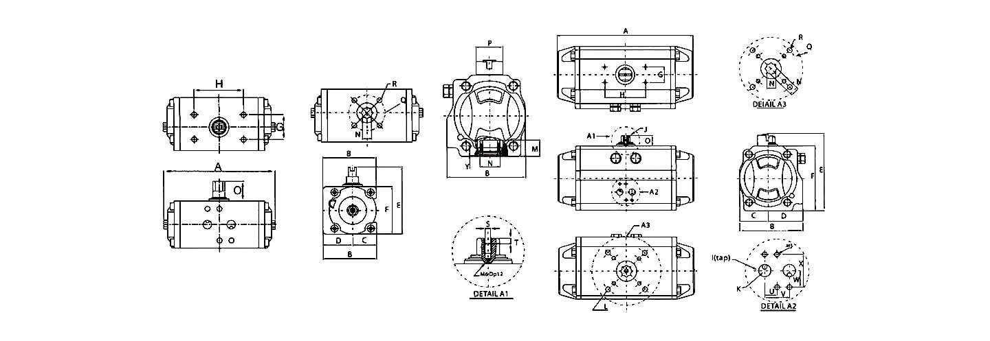 actuator-dimension