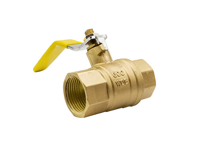 1/4 inch 2 inch brass gas ball valve