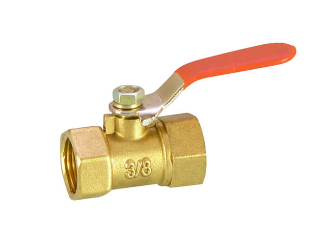 1/4 inch 2 inch brass gas ball valve