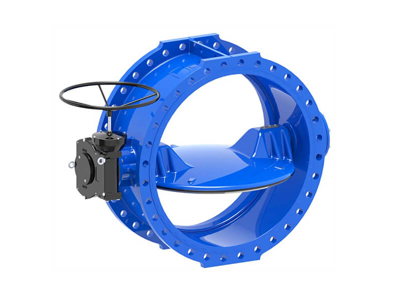 Eccentric soft sealing butterfly valve