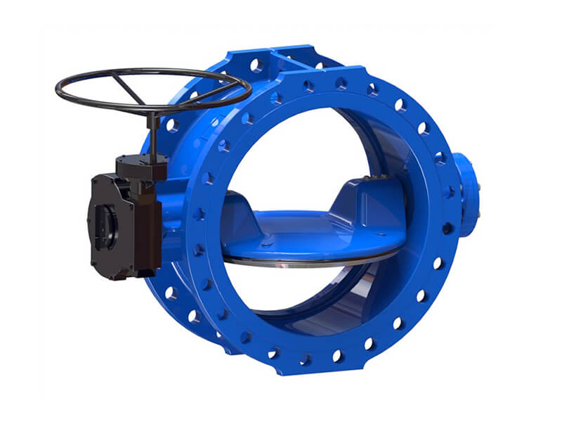 Eccentric soft sealing butterfly valve