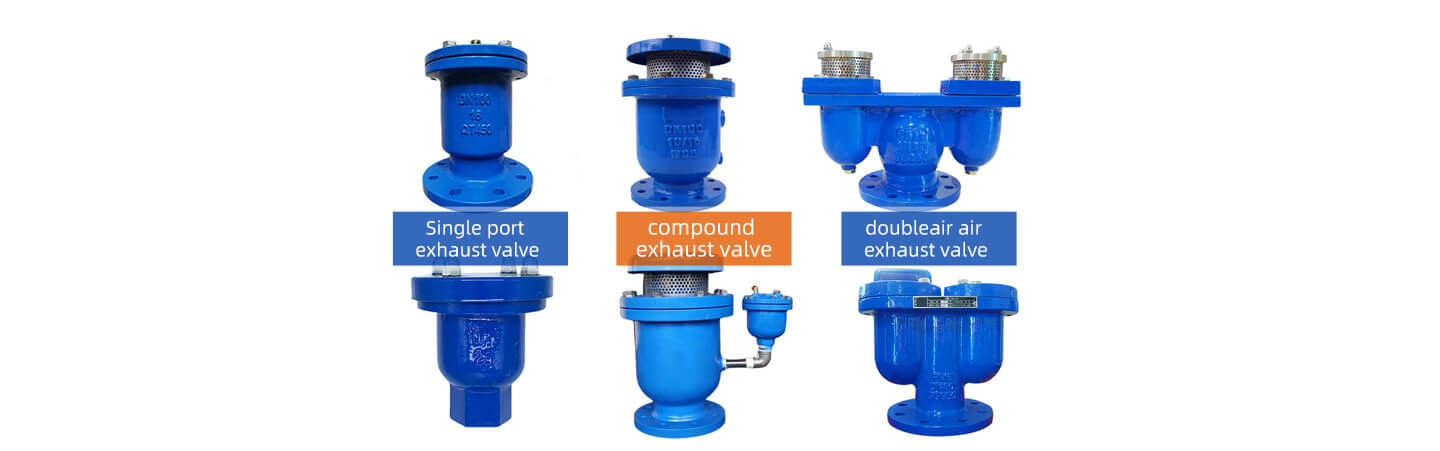compound exhaust valve