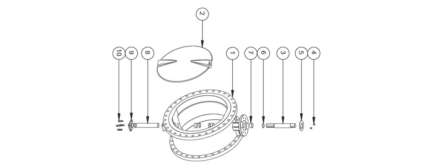 flange butterfly valve