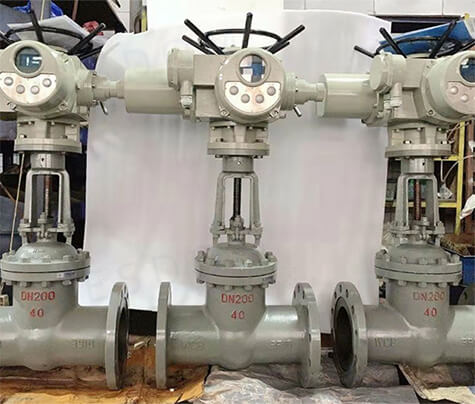 pneumatic gate valve