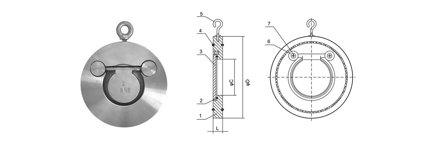 single check valve