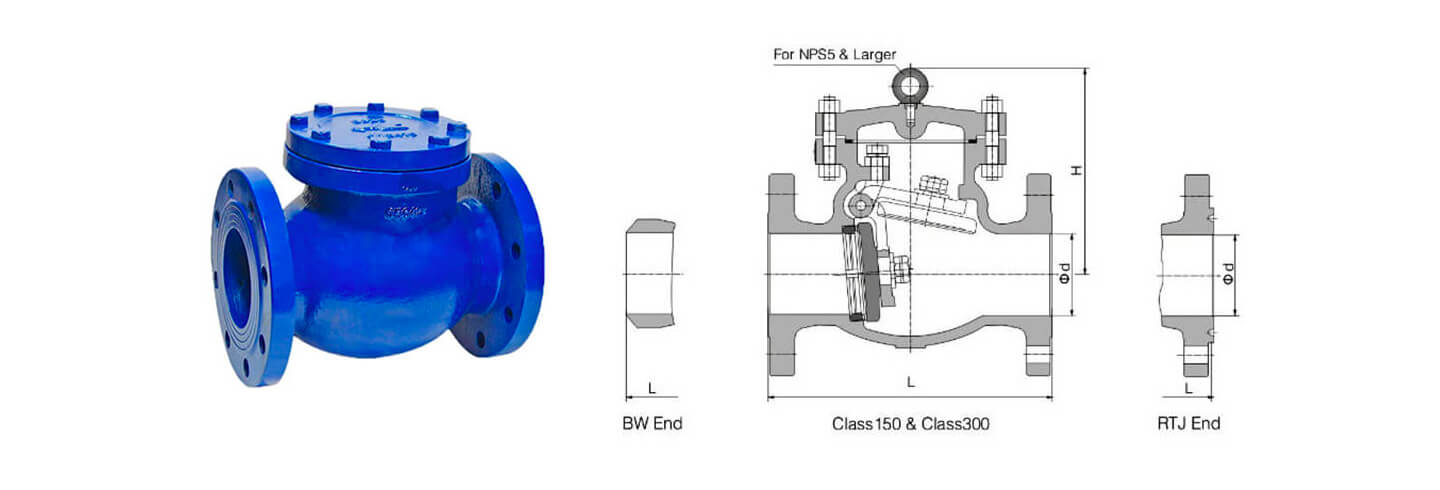 swing check valve