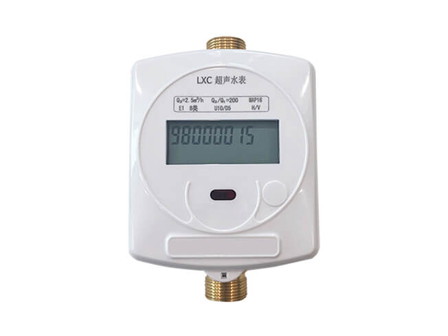 Threaded ultrasonic water meter