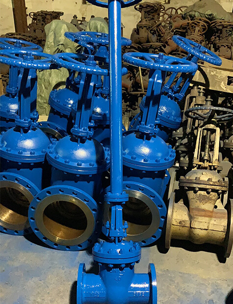 resilient gate valve