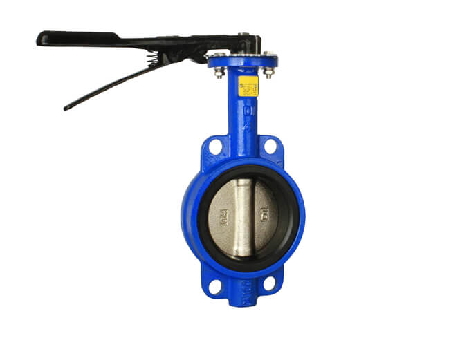 Wafer butterfly valve