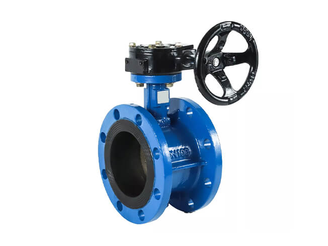 Flange butterfly valve