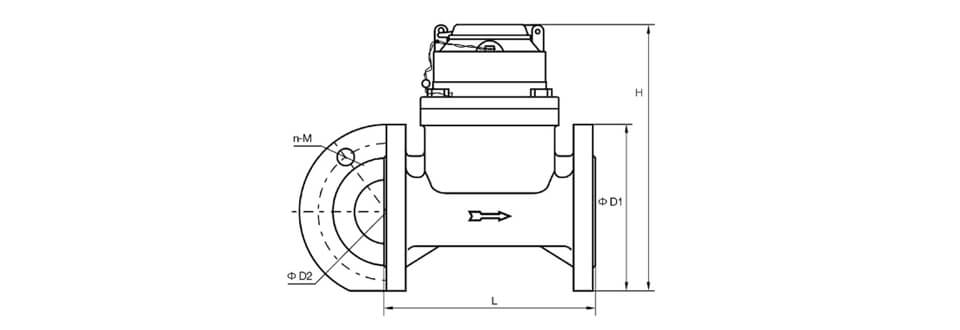 DI wotlman water meter