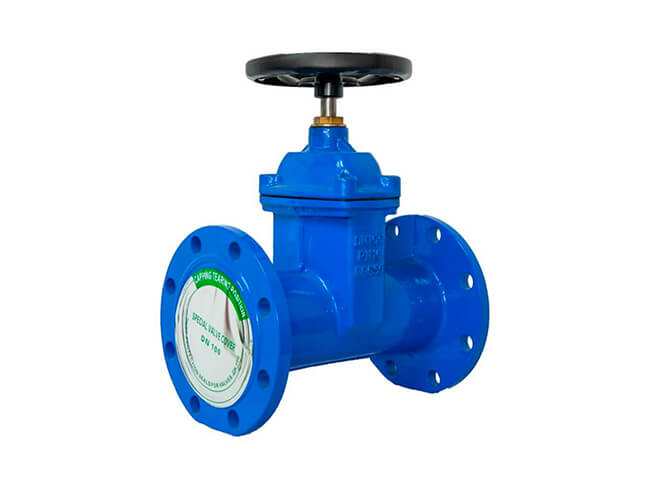 DIN F5 Non-rising stem Resilient gate valve