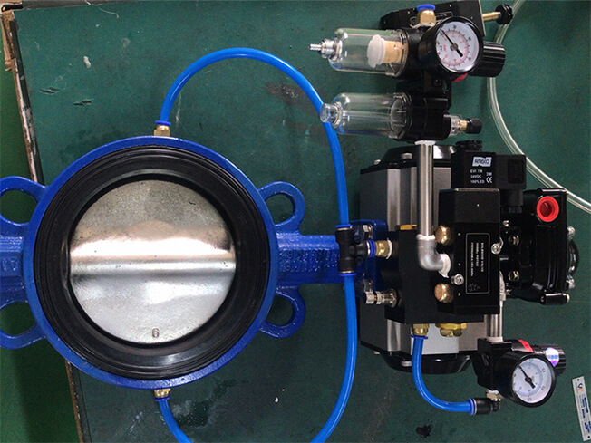 Inflatable Butterfly Valve