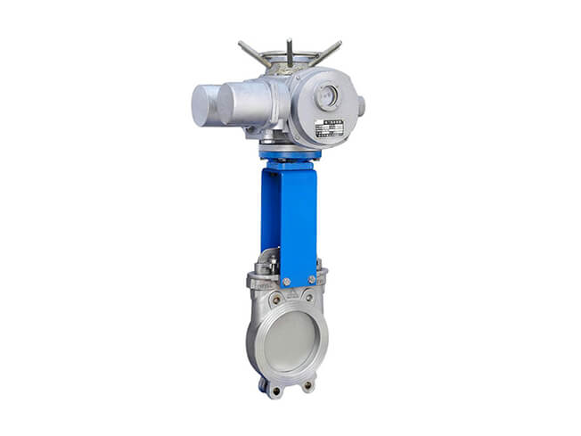 Knife gate valve