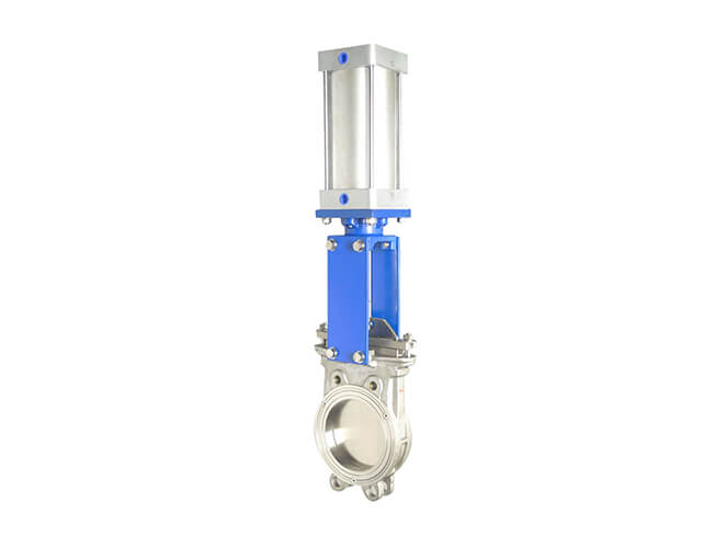 Knife gate valve