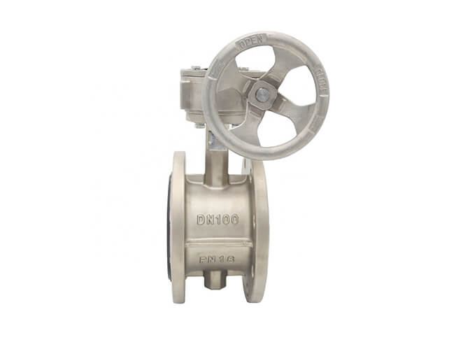 Stainless Steel Flanged Butterfly Valve wesdom