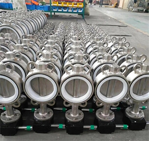 Stainless steel butterfly valve