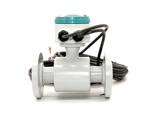 Remote reading electromagnetic flow meter IP68