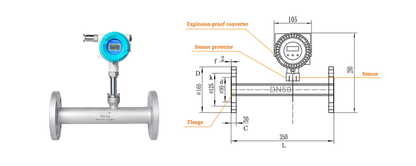 mass flow meter