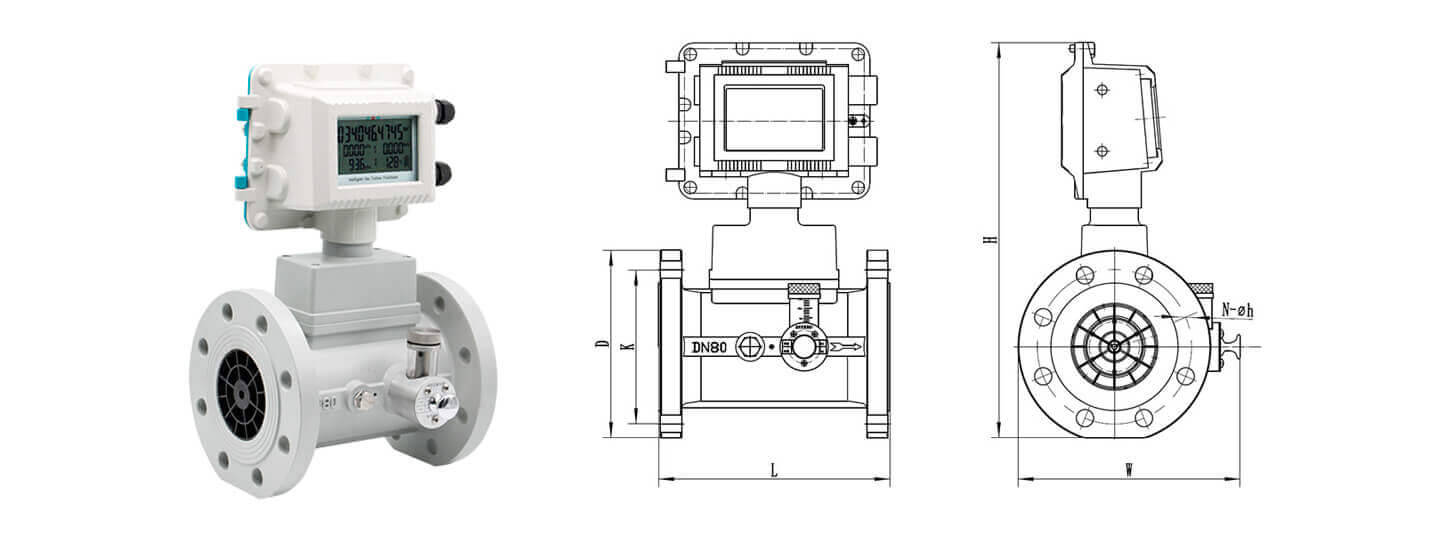 Gas Turbine Flow Meter