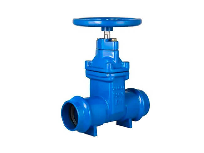 DIN F5 Socket connection soft seal gate valve