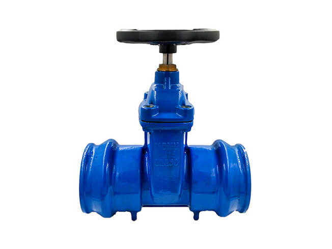 DIN F5 Socket connection soft seal gate valve