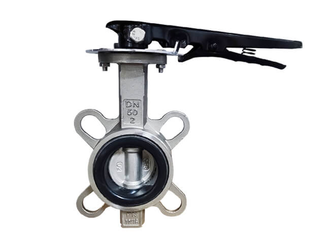 stainless steel wafer butterfly valve