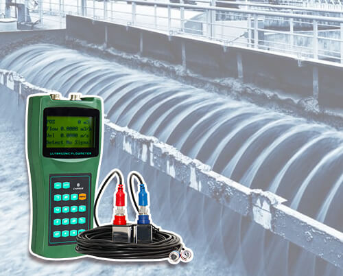 Handheld ultrasonic flow meters wesdom