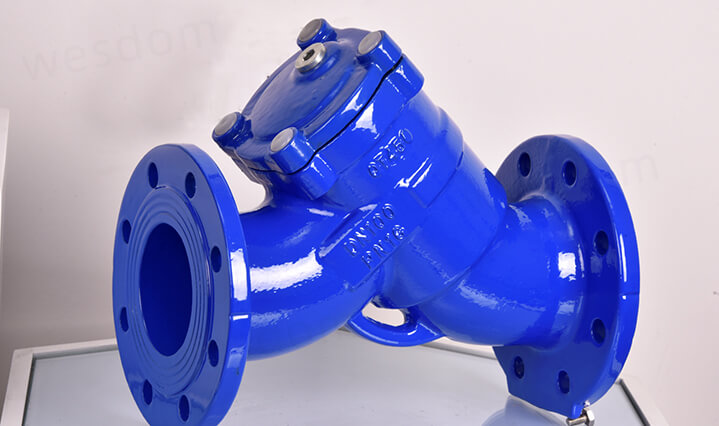 Introduction of the check valve