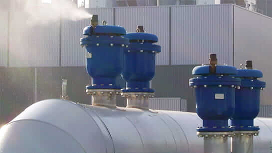 air exhaust valve installation
