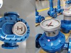 Oval gear flow meter