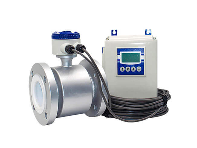 Remote reading electromagnetic flow meter IP68